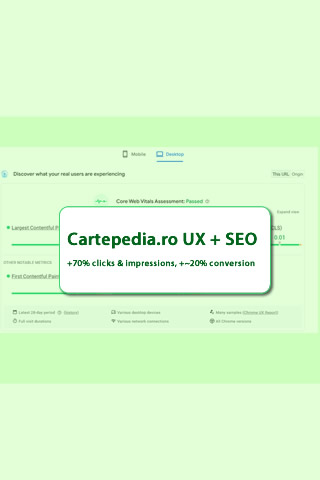 Case Study: E-Commerce UX & SEO modernization (Cartepedia)