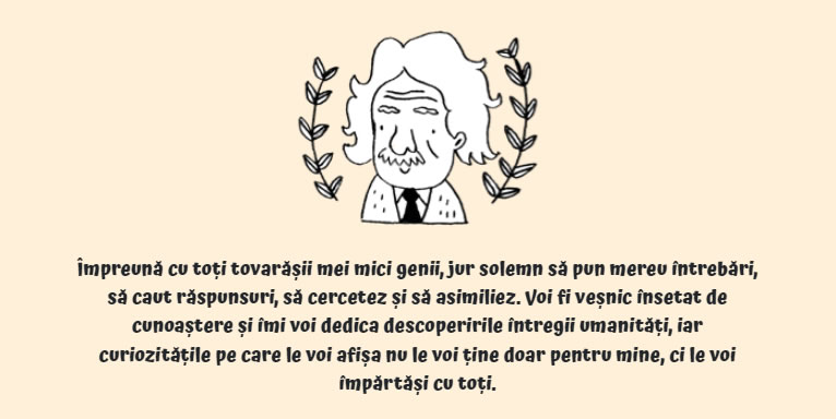 Einstein in Reader's Map