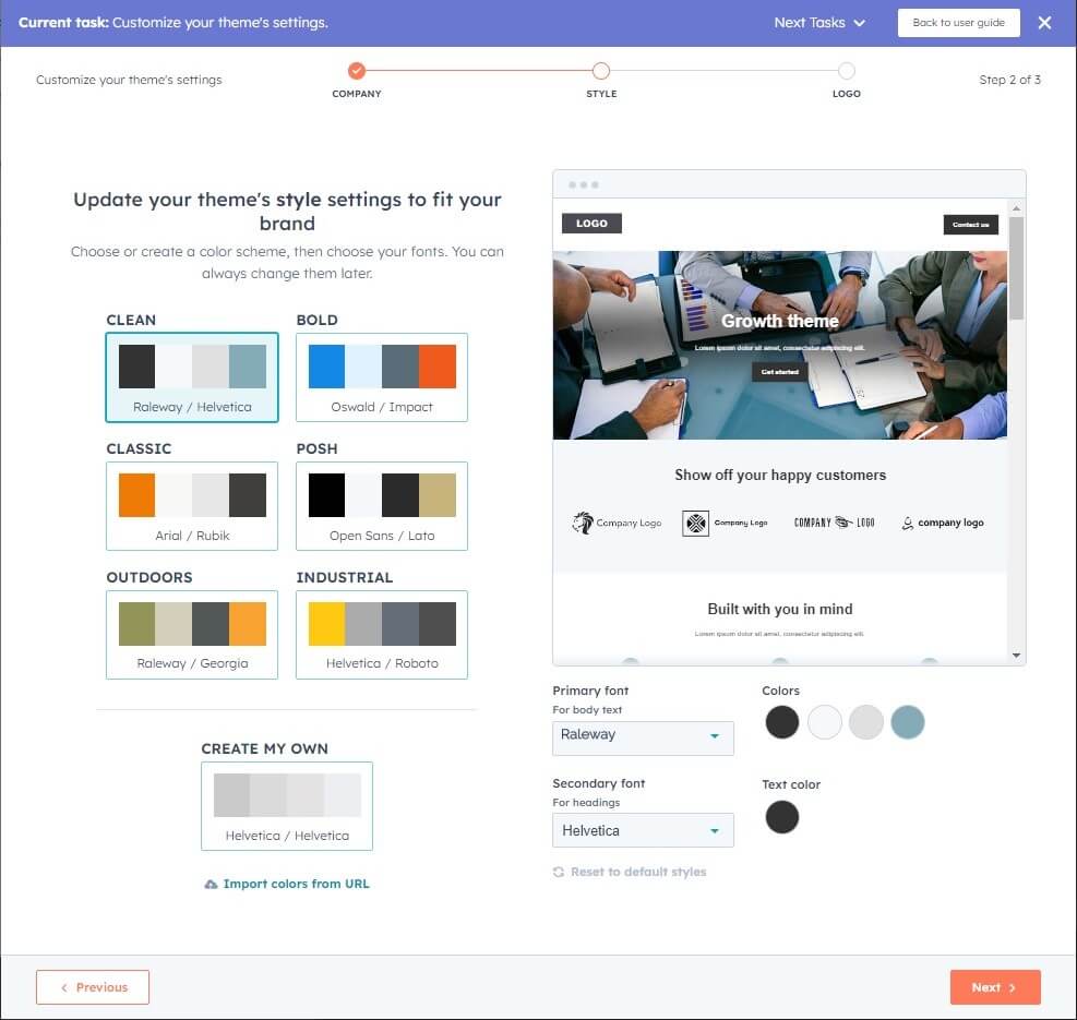 Using fonts in HubSpot