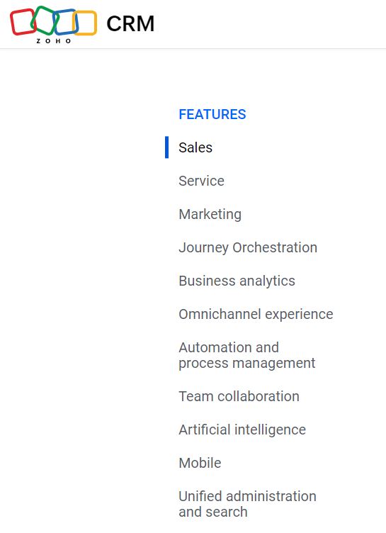 ZOHO CRM