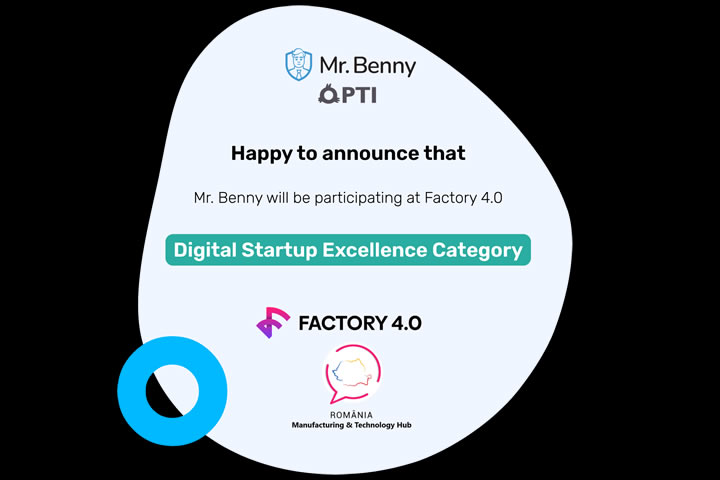 Mr.Benny won the Digital Excellence Award at the FACTORY 4.0 Awards 2025