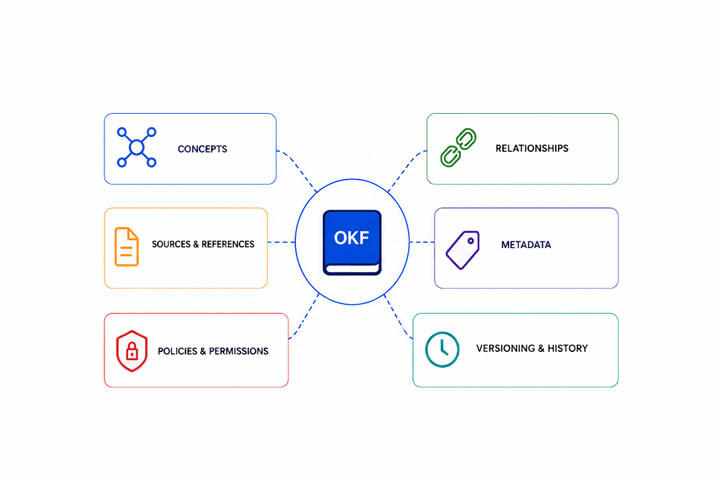 Open Knowledge Format: The Knowledge Layer Between Data and AI Agents