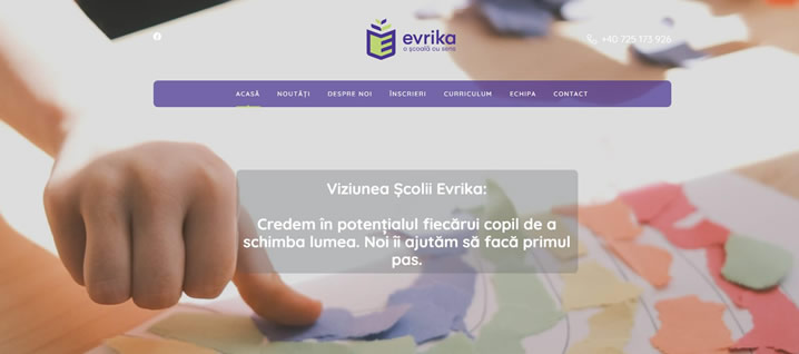 OPTI Develops New Educational Website for Scoala Evrika