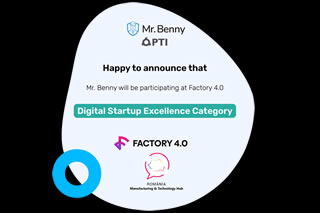 Mr.Benny won the Digital Excellence Award at the FACTORY 4.0 Awards 2025