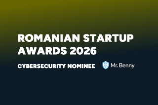 [UPDATE]  The Romanian startup awards will be presented on March 12. Mr. Benny won 3rd place at the Romania Startup Awards 2026.
